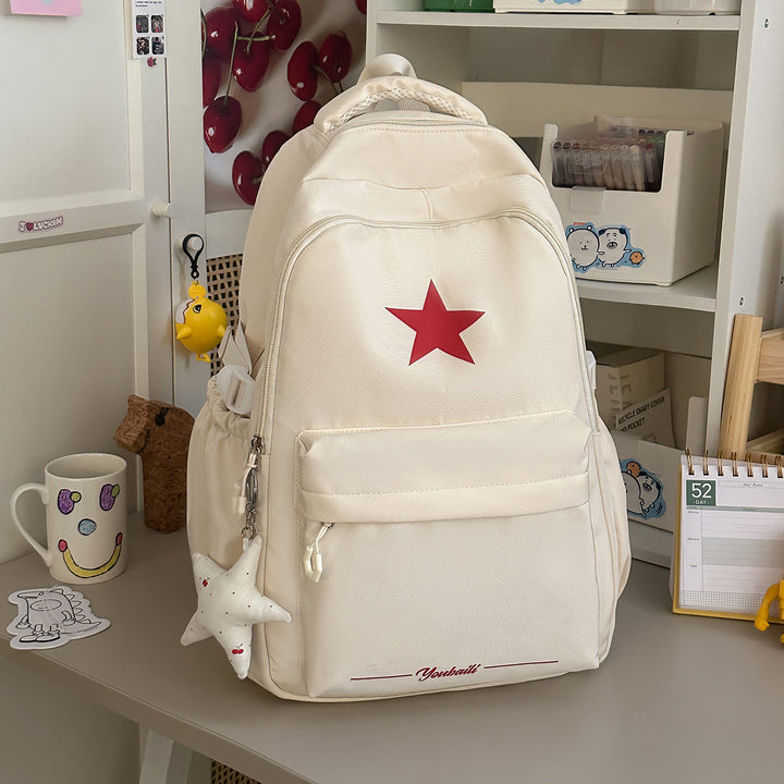 Casual Backpack with Stylish Star Design Kalsten