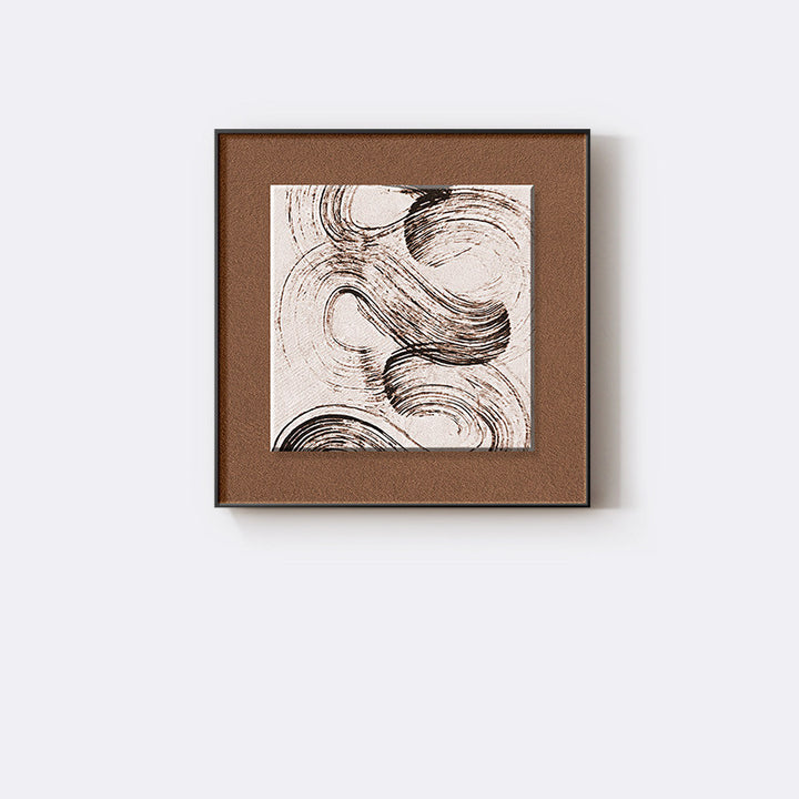 Abstract Textile Wall Art