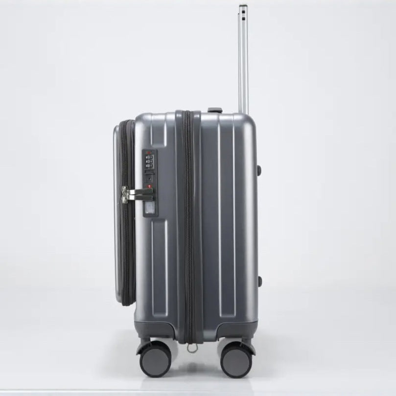 Women's Stylish Hard-Shell Compact Travel Suitcase Kalsten