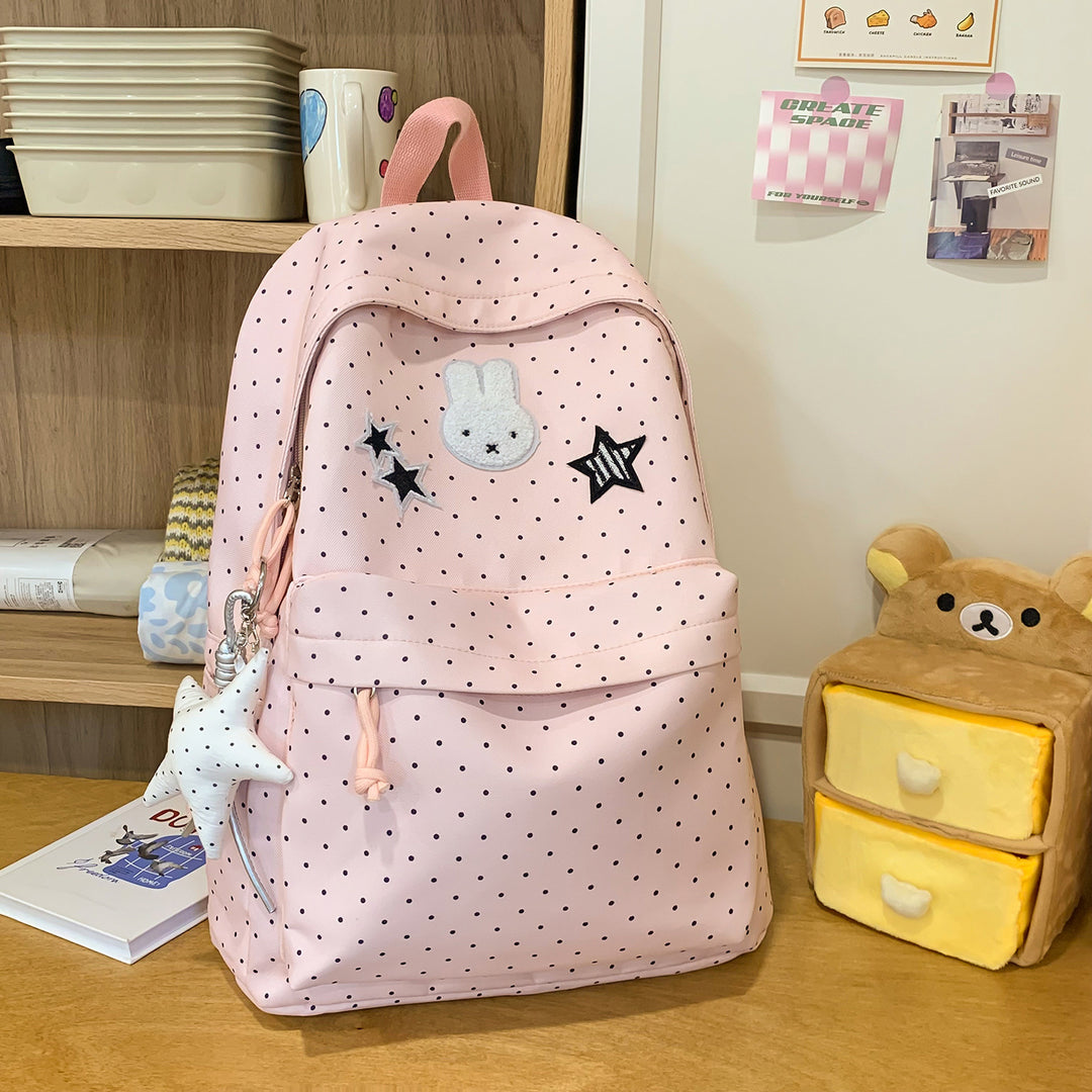 Playful Bunny and Star-Themed Backpack Kalsten