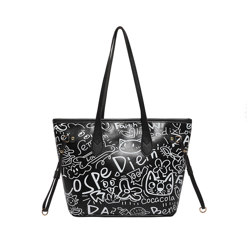 Artistic Graphic Tote Bag