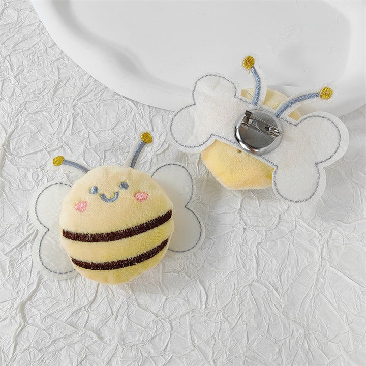 Cute Plush Bee Brooch Kalsten