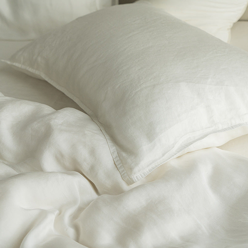 Linen bedding set