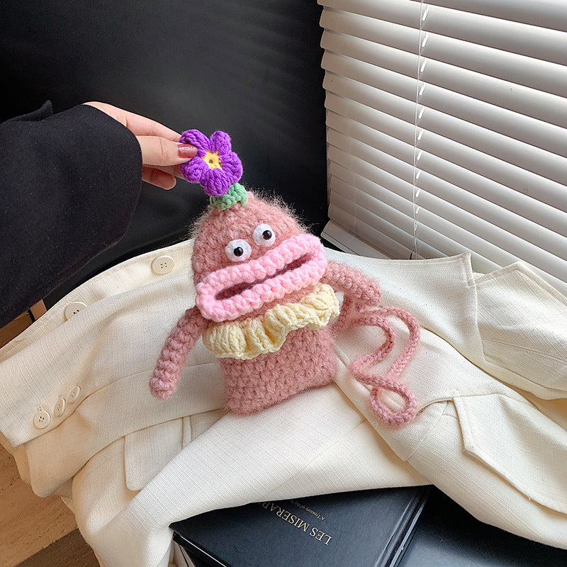 Cute Crochet Character Handbag