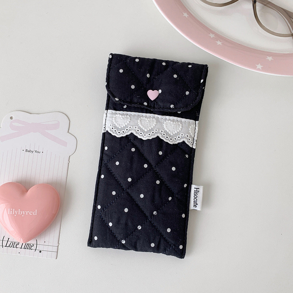 Quilted Elegance Pencil Case