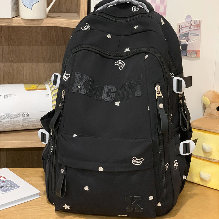 Stylish Embroidered Backpack Kalsten 1791205224