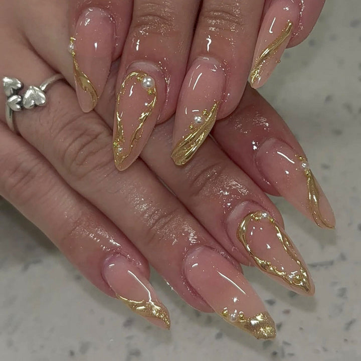 Ornate Stiletto Nail Art