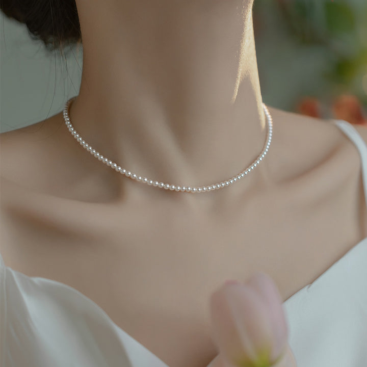 Delicate Pearl Necklace Kalsten