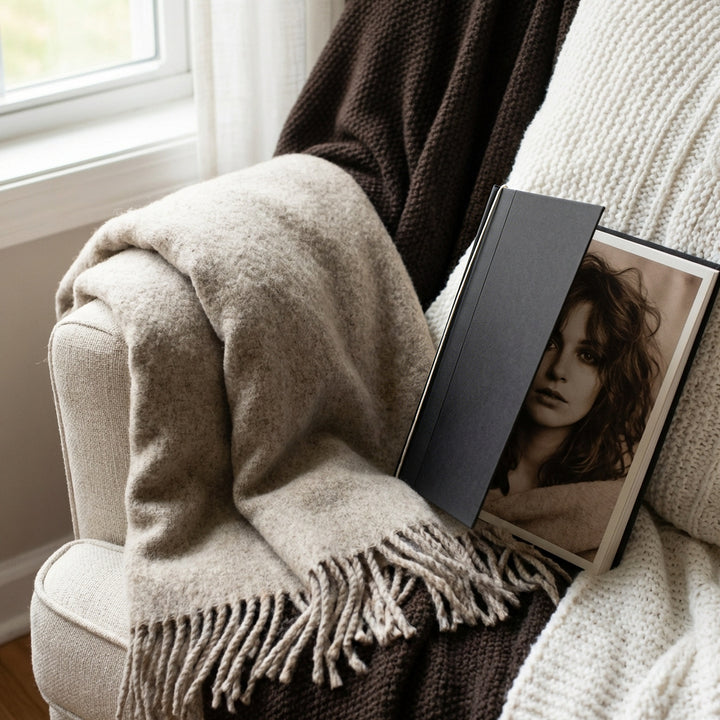 Ladies Elegant Scarf made of soft Cashmere Kalsten