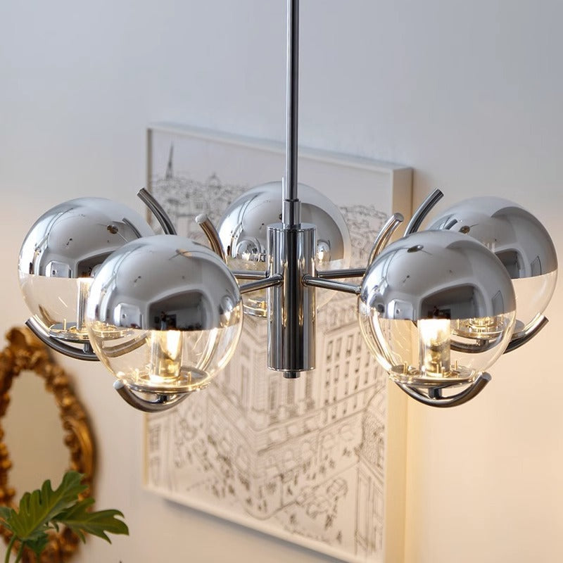 Modern Geometric Globe Pendant Light