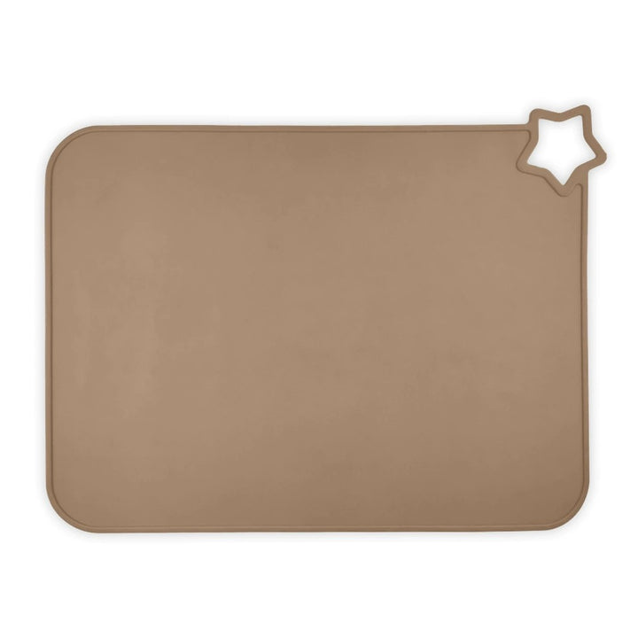 Rectangular Silicone Non-Slip Placemat with Star Corner Grip