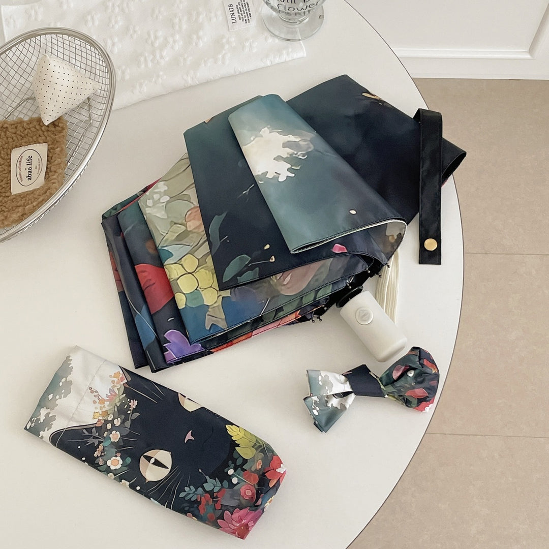 Women's Foldable Shoulder Bag with Colorful Design Kalsten