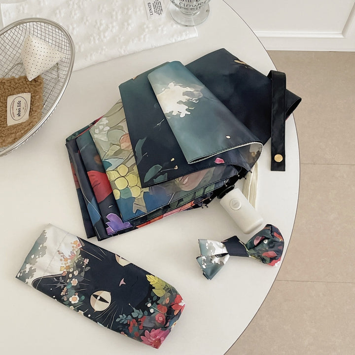 Women's Foldable Shoulder Bag with Colorful Design Kalsten