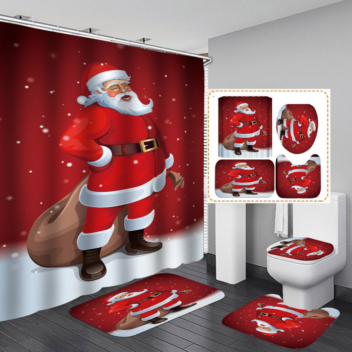 Christmas-Themed Bathroom Set Kalsten