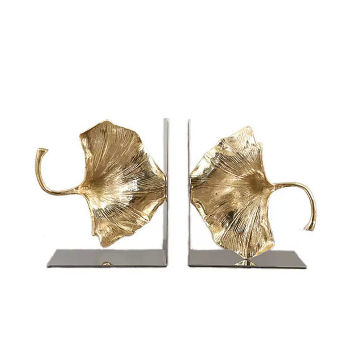 Artistic Leaf Bookends
