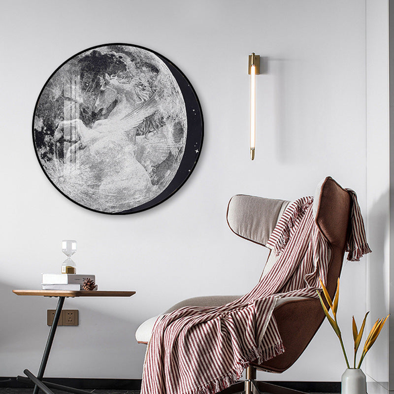 Artistic Unicorn Moon Wall Decoration