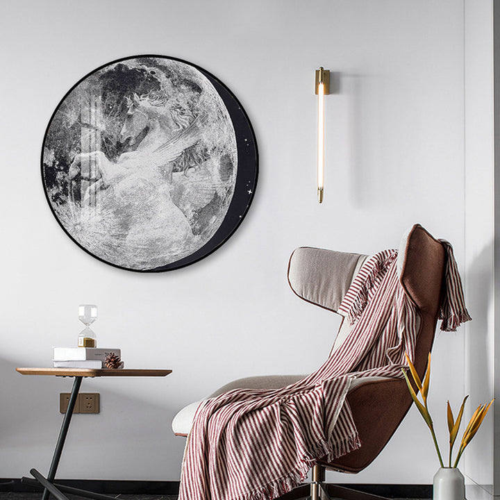 Artistic Unicorn Moon Wall Decoration