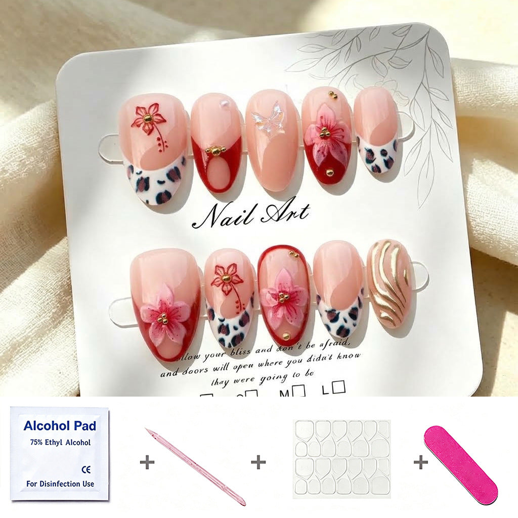 Decorative Floral Nail Art Set