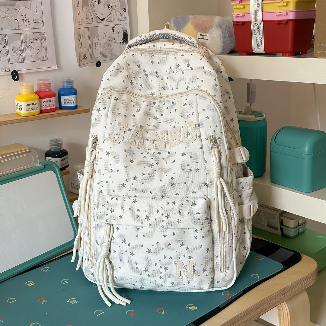 Stylish Star Patterned Backpack Kalsten