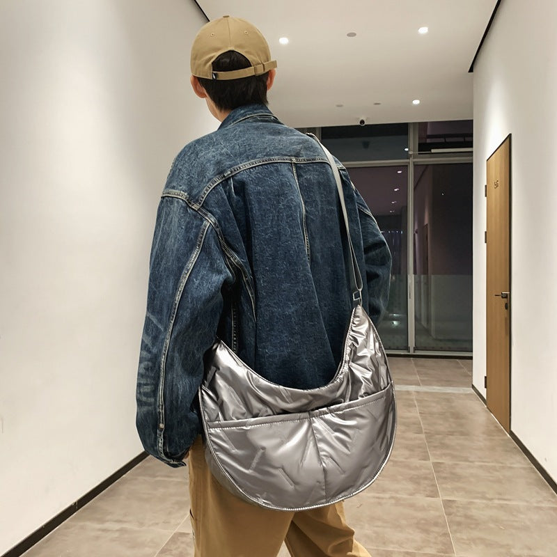 Casual Padded Shoulder Bag