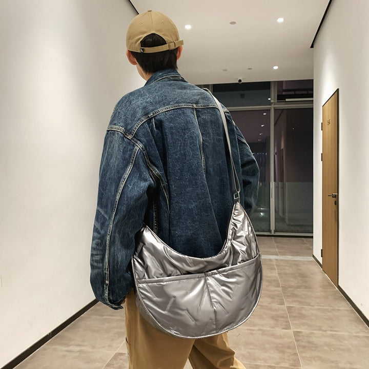 Casual Padded Shoulder Bag