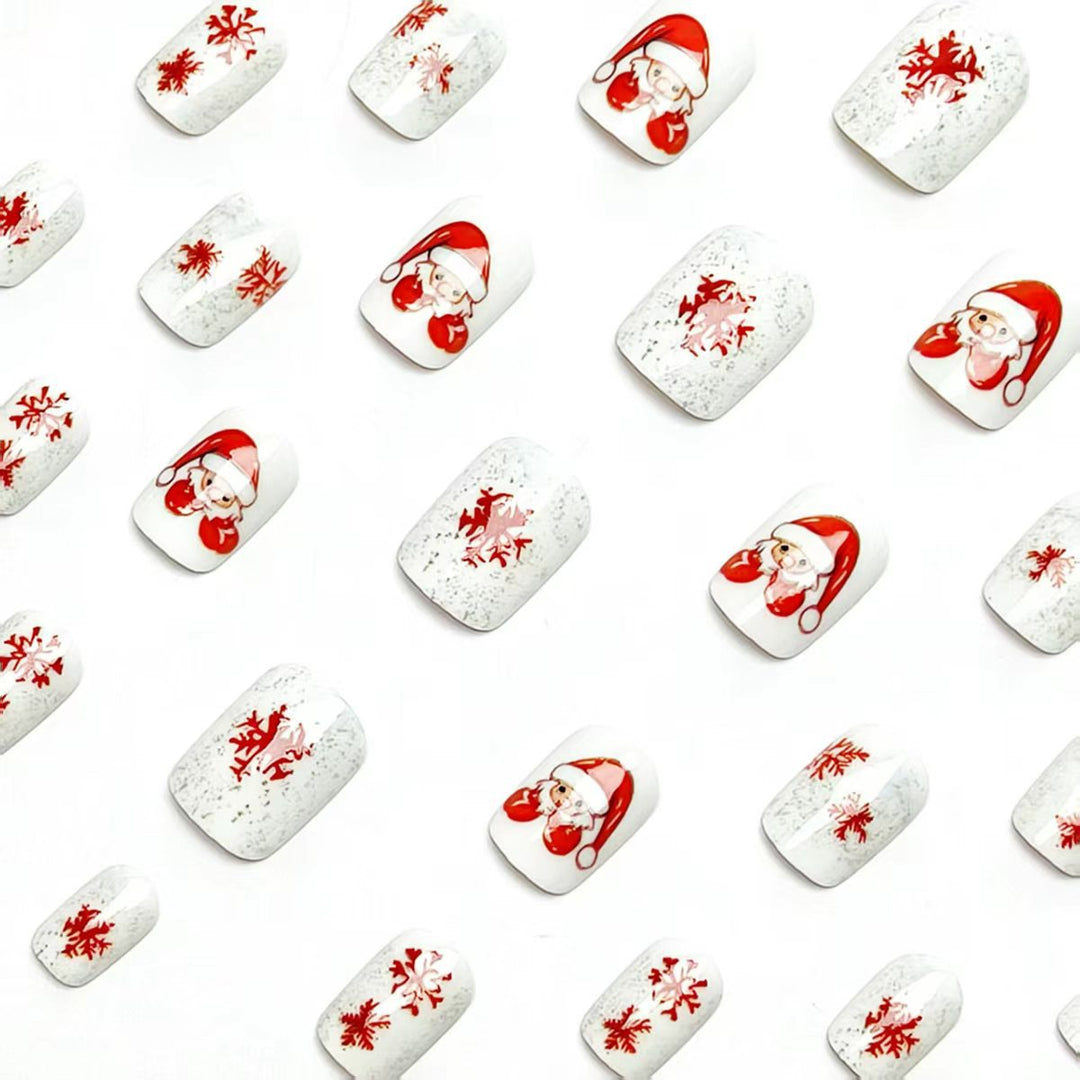 Festive Holiday Themed Nail Art Kalsten