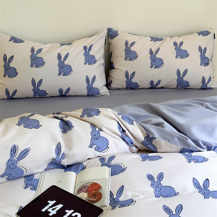 Dotted bedding set made of cotton satin with an extra soft touch