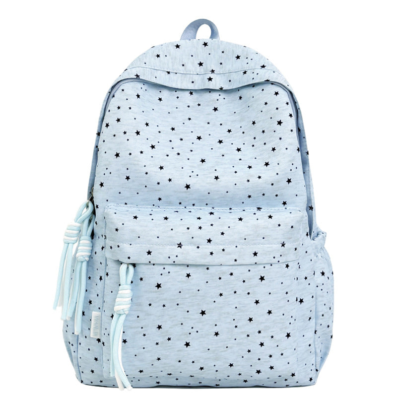 Star-Print Casual Backpack Kalsten