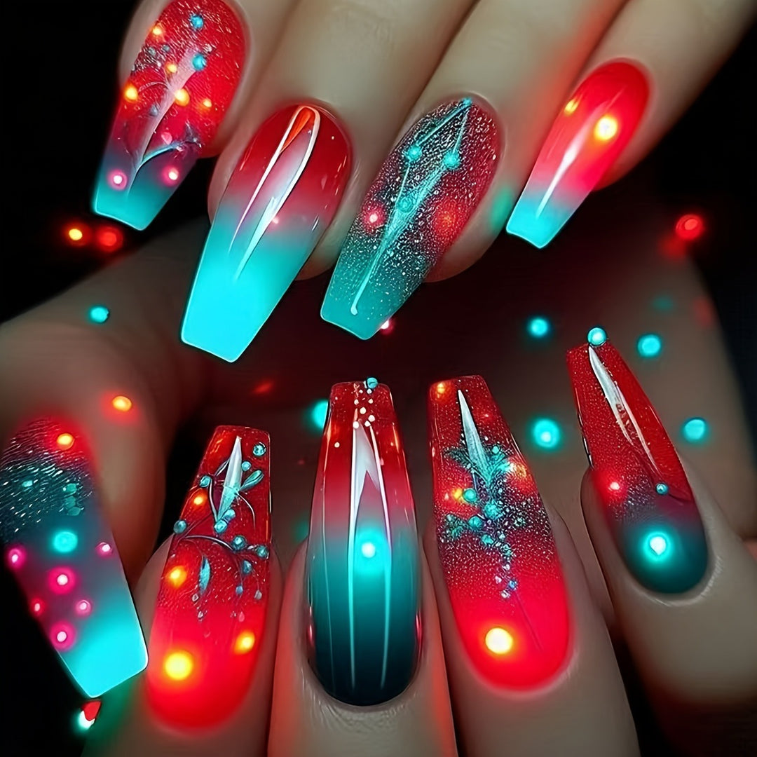 LED Light-Up Decorative Nail Art Kalsten