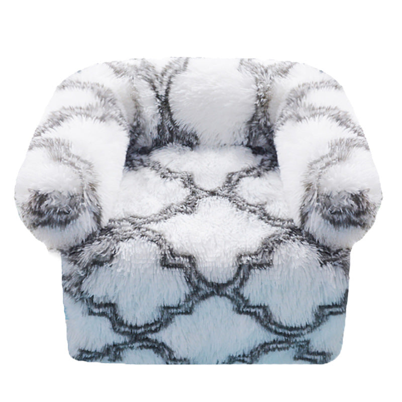 Luxurious Plush Dog Bed Sofa