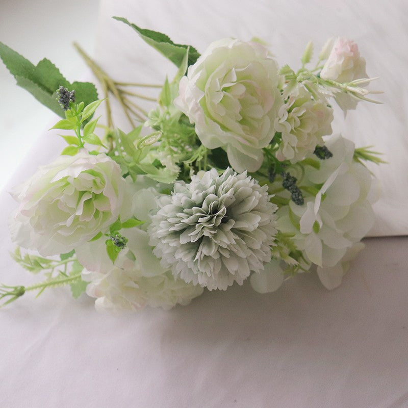 Lifelike Floral Bouquet