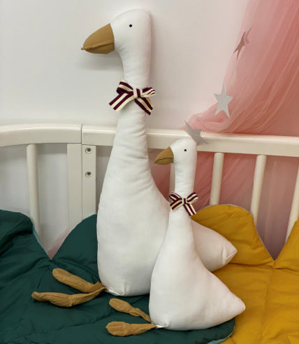 Handmade Organic Cotton Bunny Plush Dolls with Removable Outfits