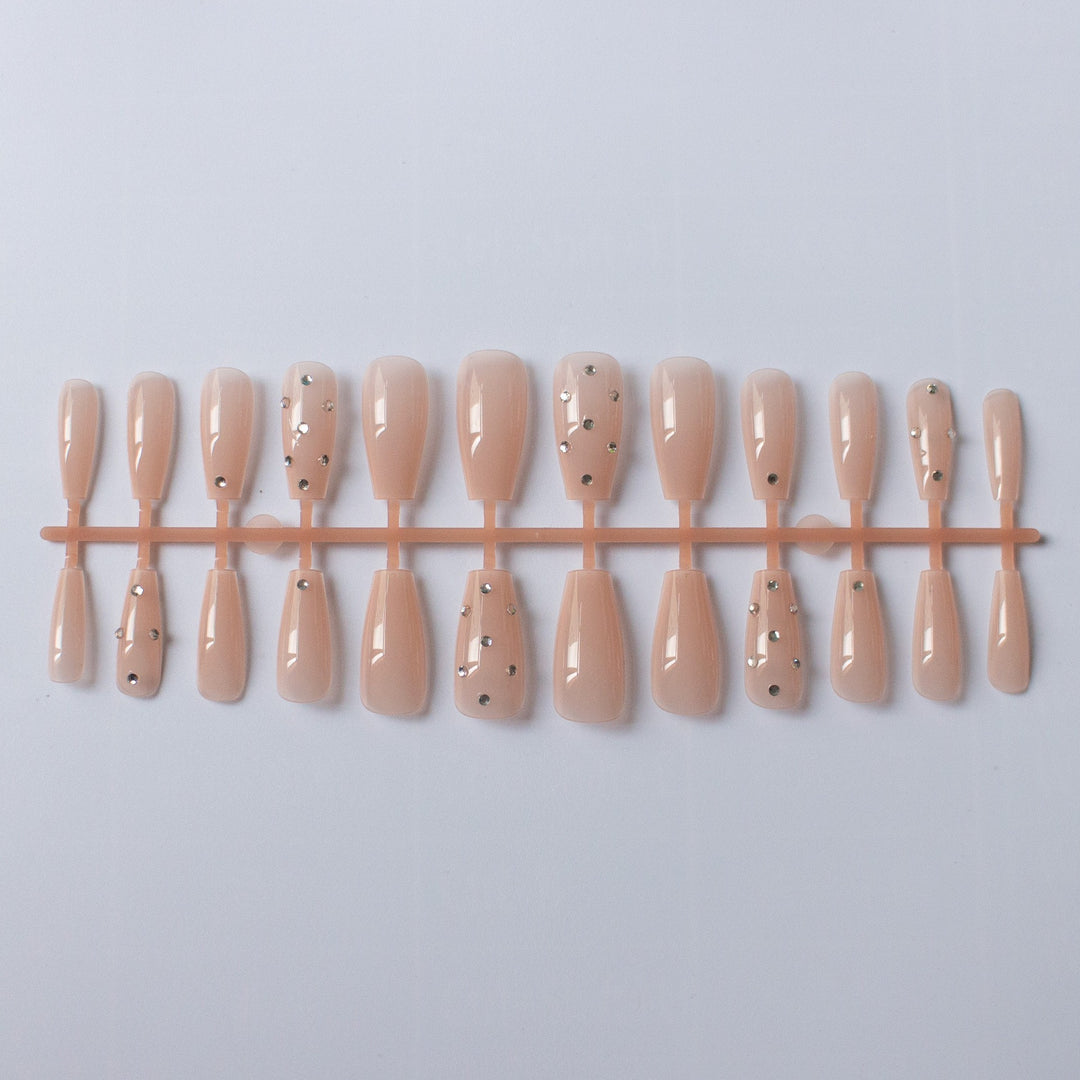 Elegant Stiletto Acrylic Nail Art Set