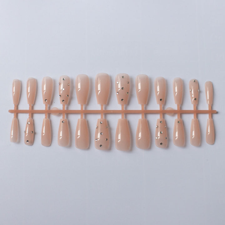 Elegant Stiletto Acrylic Nail Art Set