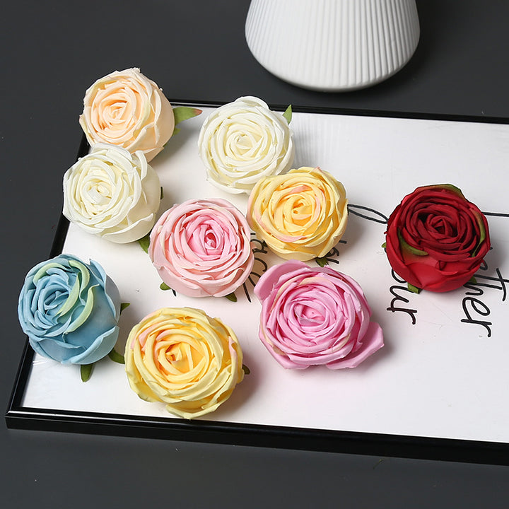 Decorative Satin Rose for Home Decor Display