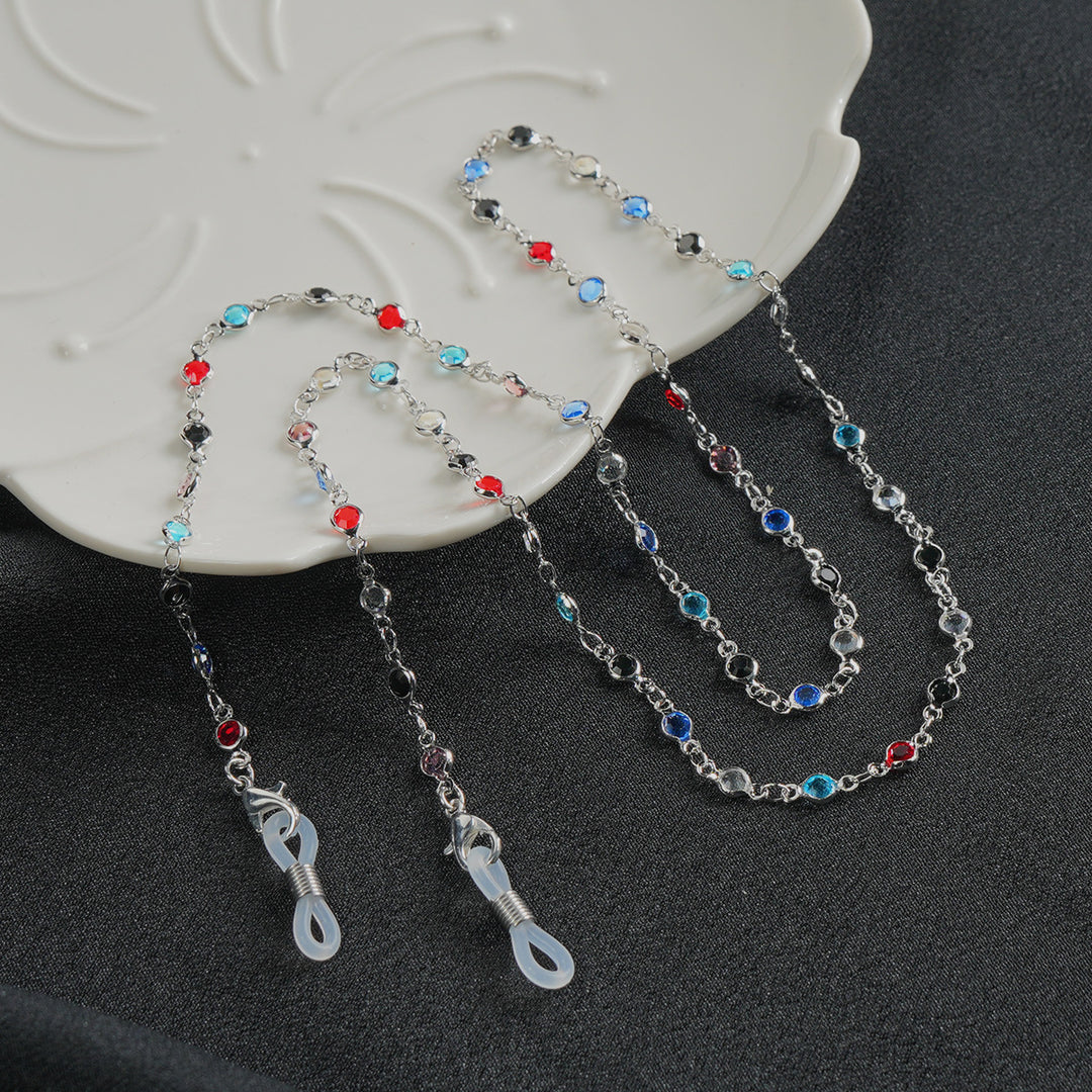 Decorative Glass Bead Eyewear Chain Kalsten
