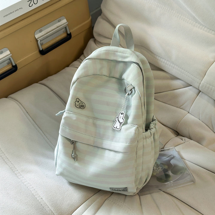 Cute Cartoon Design Striped Backpack Kalsten