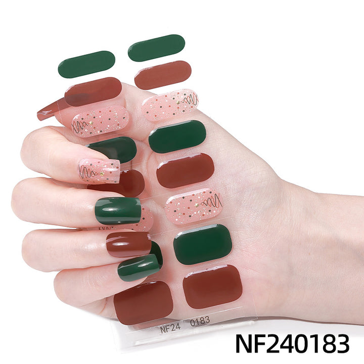 Festive-Themed Nail Art Stickers