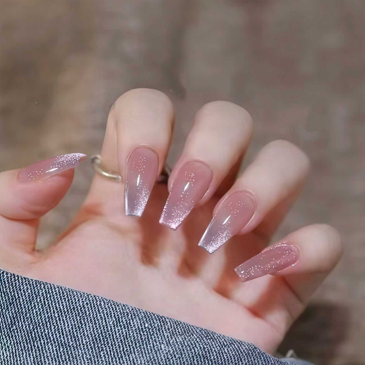 Premium Glittering Press-On Nail Set Kalsten