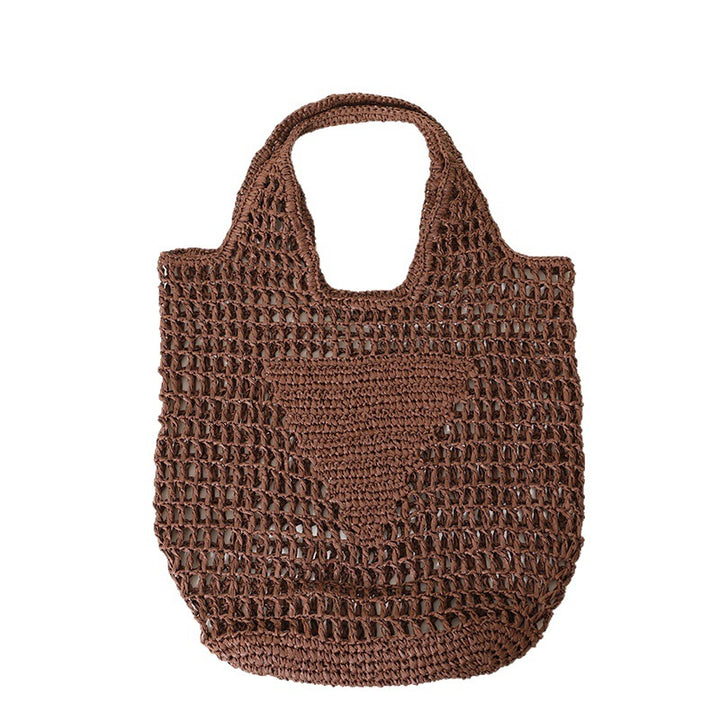 Coarse crochet bag with large handles Kalsten