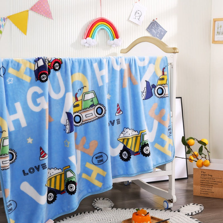 Children's Cartoon Character Fleece Blanket Kalsten