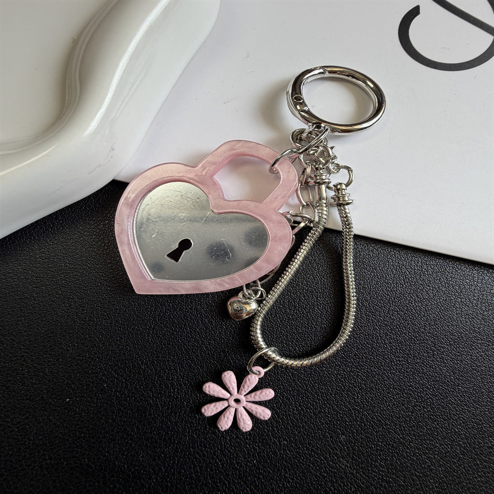 Decorative Heart Lock Keychain Kalsten