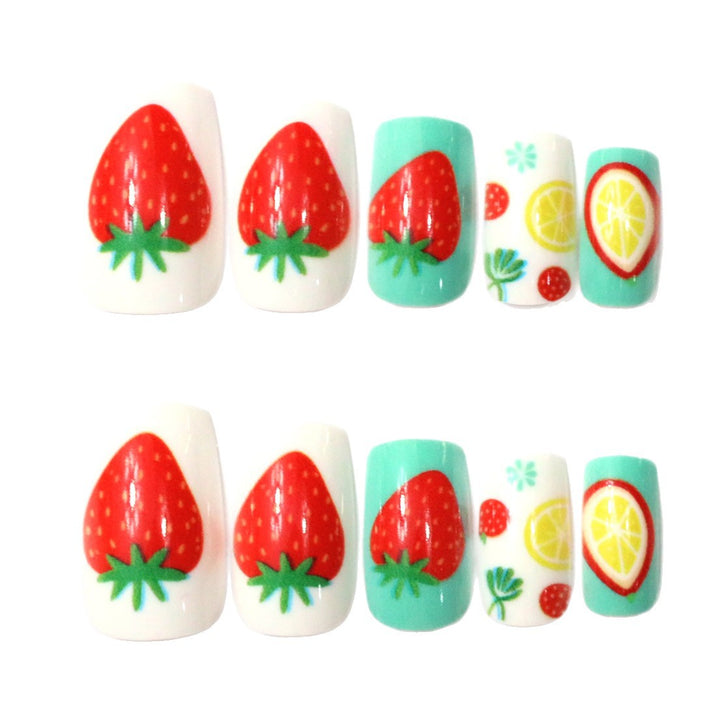 Creative Strawberry Nail Art Kalsten