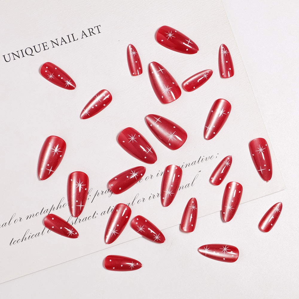 Glamorous Press-On Nail Design Kalsten