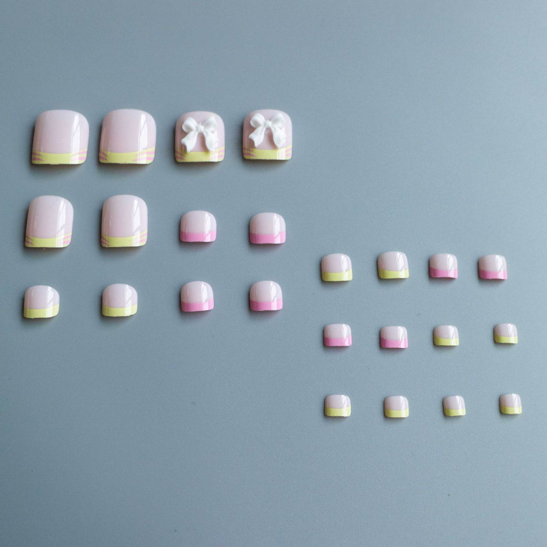Decorative French Pedicure Kit