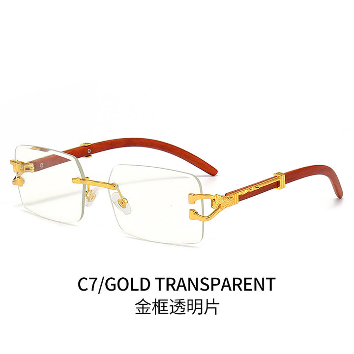 Ladies' designer glasses with elegant frame and artistic accents Kalsten