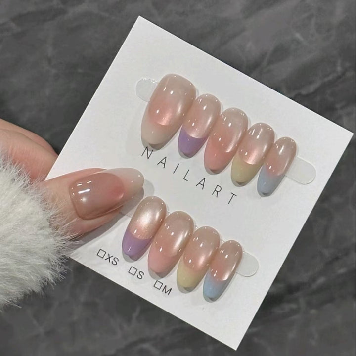 Stylish Press-On Nail Wraps Kalsten