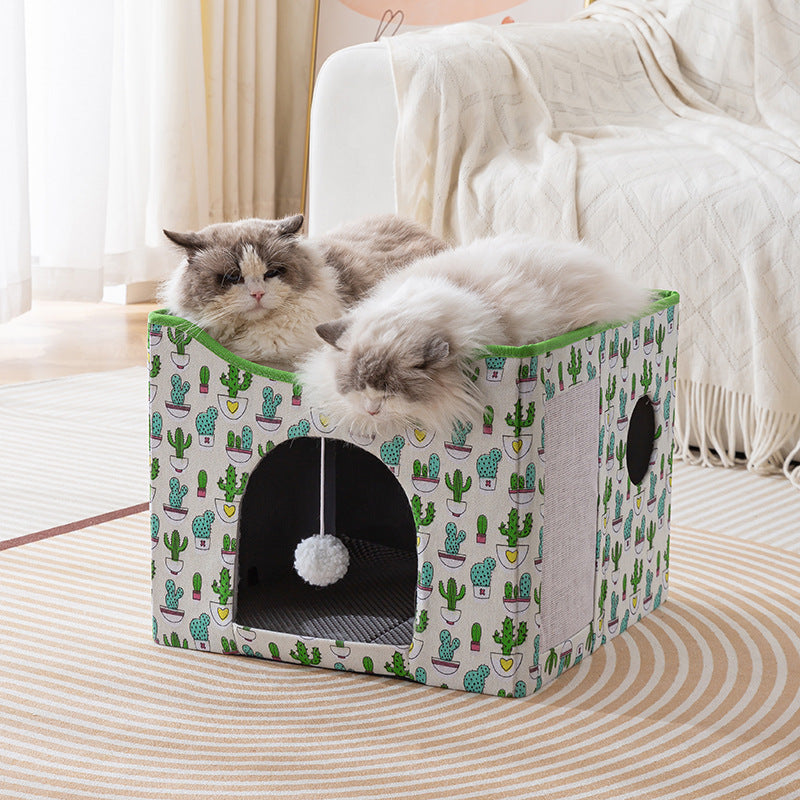 Interactive Cat Toy House Kalsten