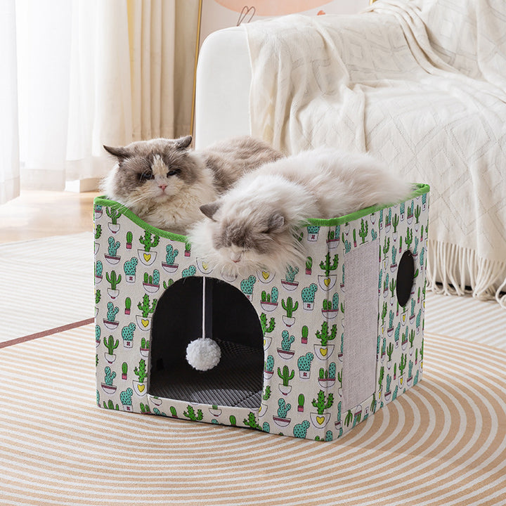 Interactive Cat Toy House Kalsten