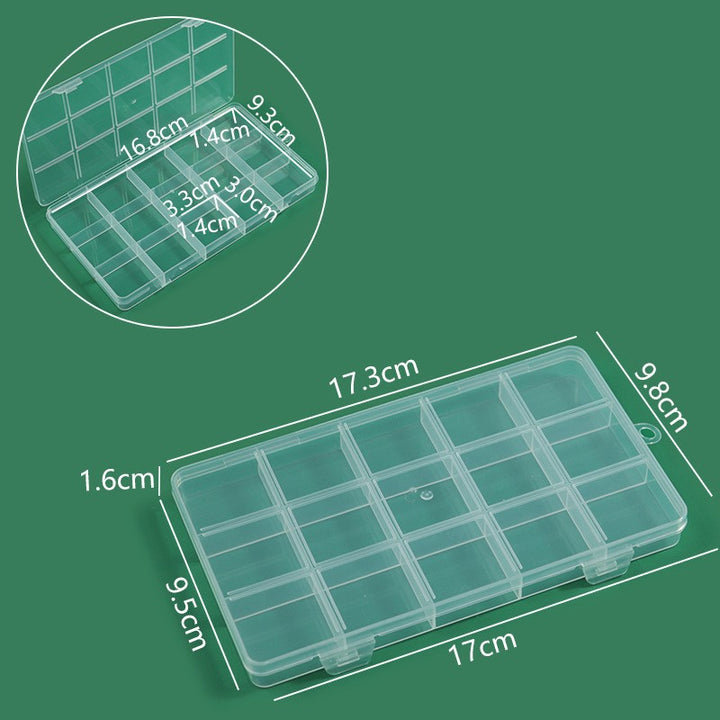 Multi-Compartment Craft Supply Box Kalsten